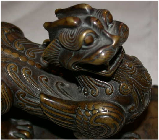 bronze paperweight - Chinese antique furniture